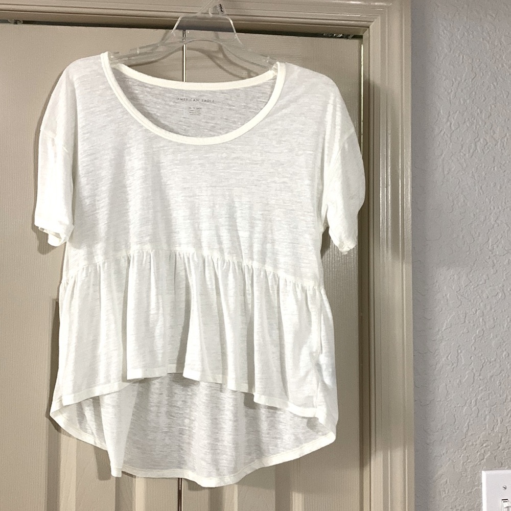 Cream/White top from American Eagle